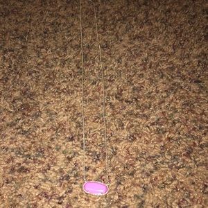 Neon pink Kendra adjustable necklace!!